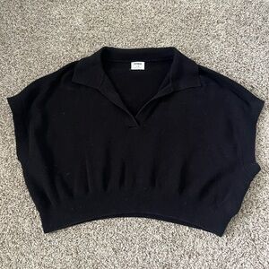 Black Cotton On Cropped Tee